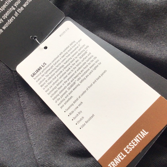 EXOFFICIO GALIANO LONG SLEEVE LAYERING TOP NWT SMALL - Picture 7 of 15